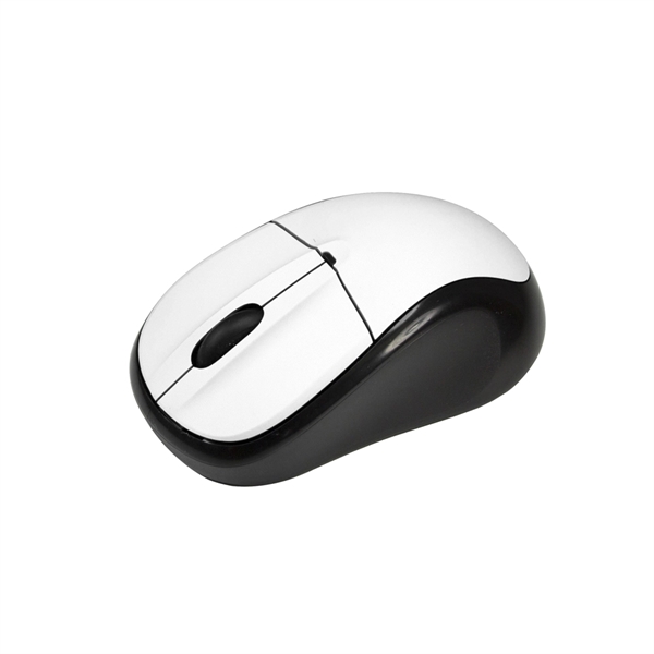 Optical Wireless Mouse, Form-Fitted and Full Size Mouse... from ASI 74741 NVS Promo Designs, Inc. / NVS Promo