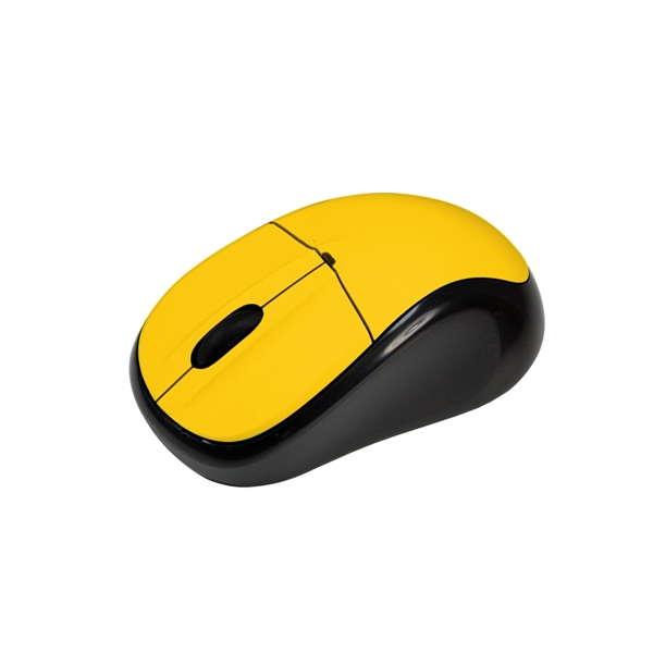 Optical Wireless Mouse, Form-Fitted and Full Size Mouse... from ASI 74741 NVS Promo Designs, Inc. / NVS Promo