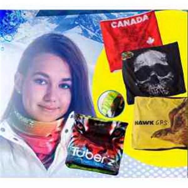 Half Pike neck gaiter made from our polyester microfiber outer shell... from ASI 93987 Martini-Vispak Inc. / Insane Products Vispak