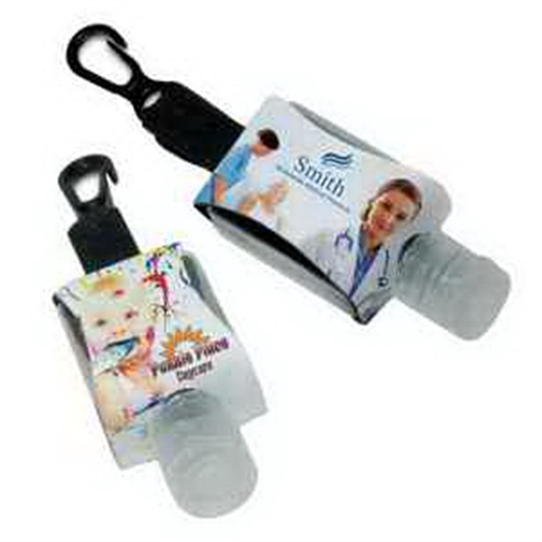 These little jackets securely hold the hand sanitizer bottles.  HAND... from ASI 93987 Martini-Vispak Inc. / Insane Products Vispak