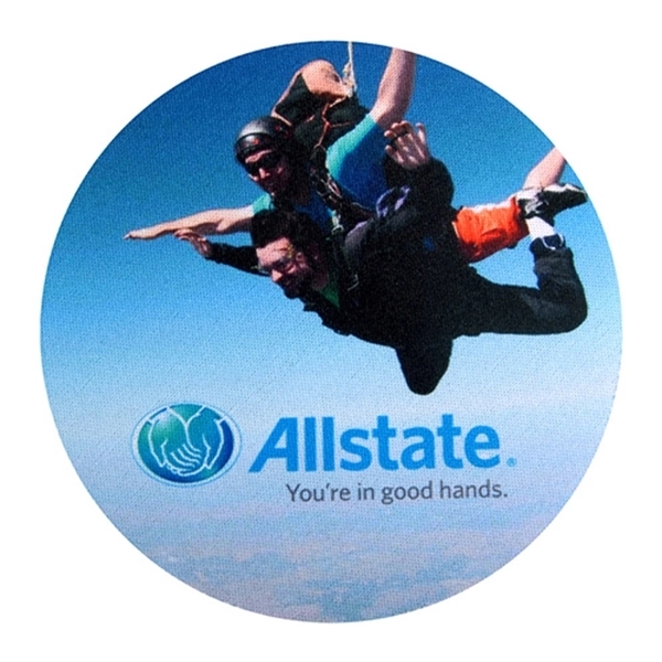 These coasters are made of poly rubber fabric.... from ASI 93987 Martini-Vispak Inc. / Insane Products Vispak