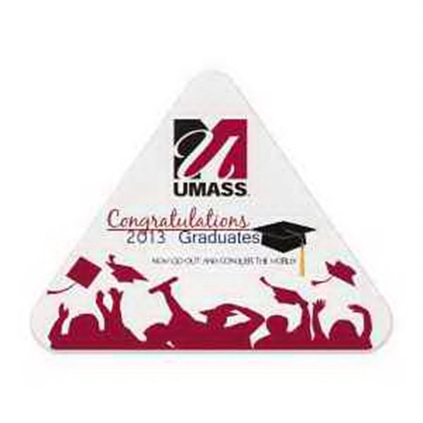 Microfiber lens cloth dye sublimation custom shape triangle.... from ASI 93987 Martini-Vispak Inc. / Insane Products Vispak