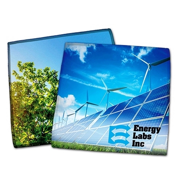 MICROFIBER DUO CLEANING CLOTH. MICROFIBER ON ONE SIDE.LIGHTWEIGHT TERRY KNIT ON... from ASI 93987 Martini-Vispak Inc. / Insane Products