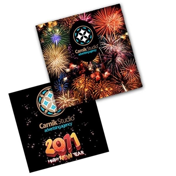 2 SIDED MICROFIBER LENS CLOTH DYE SUBLIMATED... from ASI 93987 Martini-Vispak Inc. / Insane Products Vispak