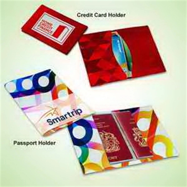 Leatherette RFID credit card holder, great anti-theft protection.... from ASI 93987 Martini-Vispak Inc. / Insane Products Vispak