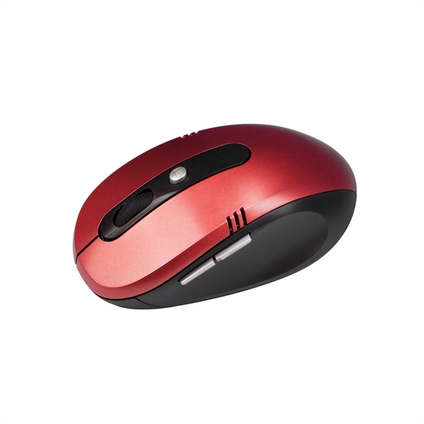 Adidas Optical Wireless Mouse, Form-Fitted, Full Sized, with Side Buttons... from ASI 74741 NVS Promo Designs, Inc. / NVS Promo