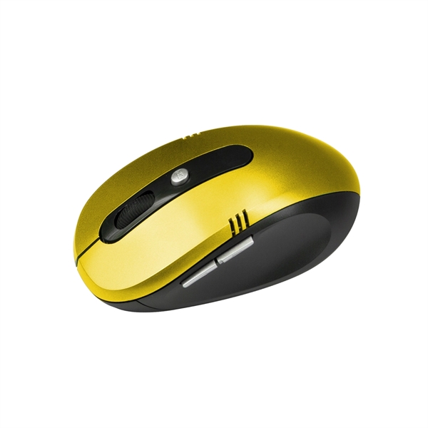 Adidas Optical Wireless Mouse, Form-Fitted, Full Sized, with Side Buttons... from ASI 74741 NVS Promo Designs, Inc. / NVS Promo