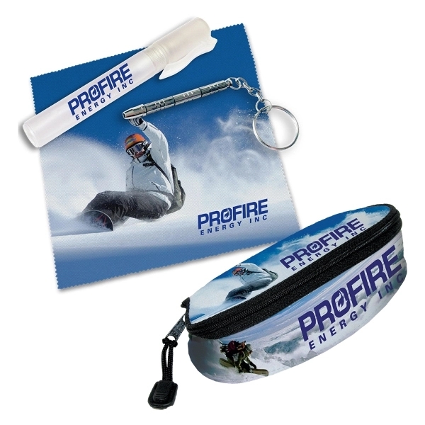 Each kit includes 1 color printing on case, cloth. 4 color... from ASI 93987 Martini-Vispak Inc. / Insane Products Vispak