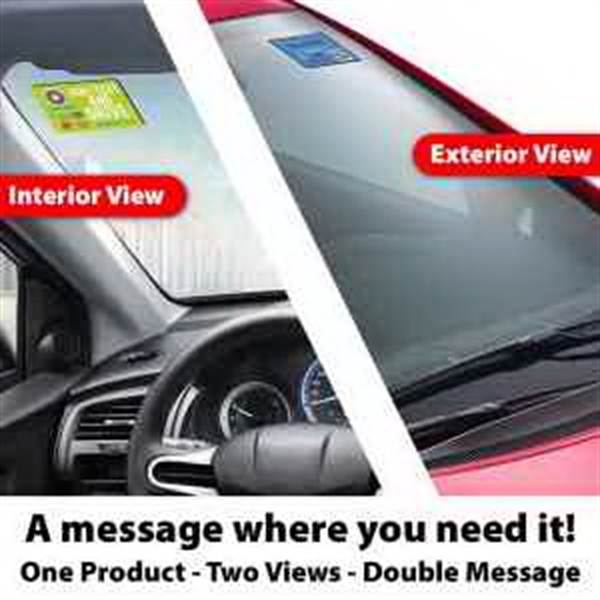 Sticks to your windshield and cleans your screen for a GREAT... from ASI 93987 Martini-Vispak Inc. / Insane Products Vispak
