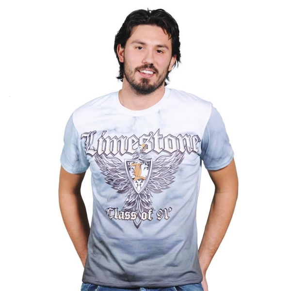 Mens custom sublimated T- shirts, print any logo or design in... from ASI 93987 Martini-Vispak Inc.