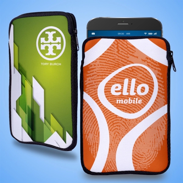 Cell Phone Zipper Case, 3MM Poly Rubber protective case.... from ASI 93987 Martini-Vispak Inc. / Vispak