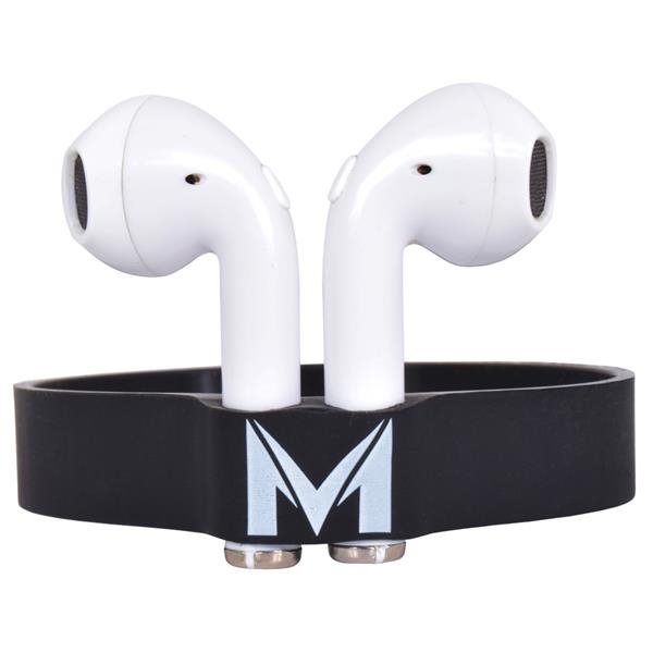 Hold on to your wireless earbuds with our silicone Bracelet and... from ASI 93987 Martini-Vispak Inc.