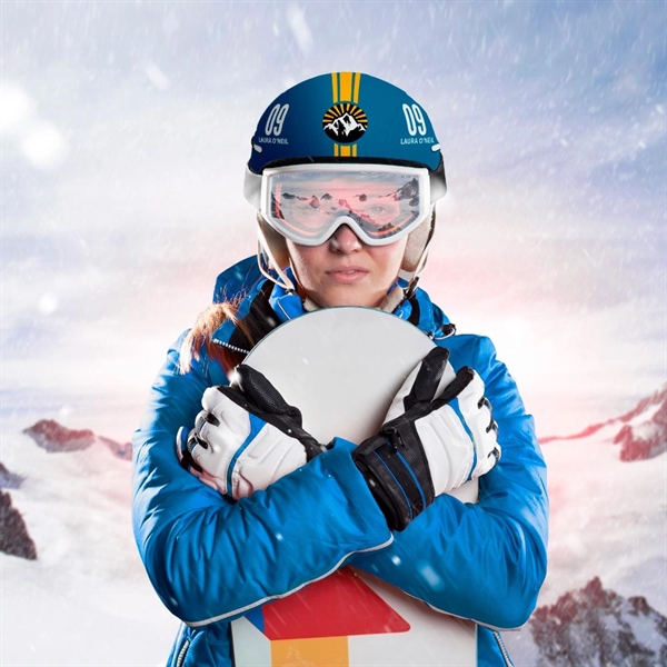 Turn heads on the hill with our custom personalized Ski Helmet... from ASI 93987 Martini-Vispak Inc.