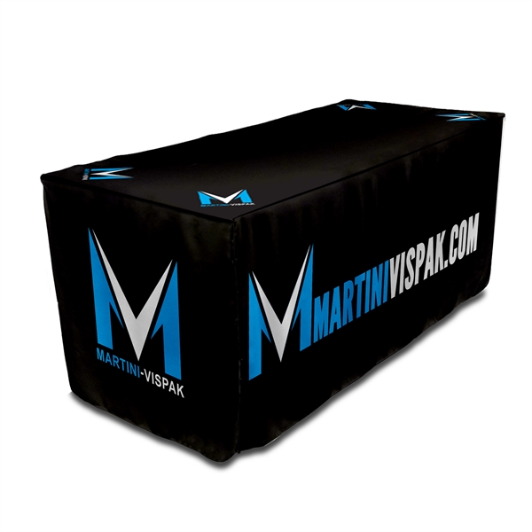 Dress up your tradeshow tables with this classic draped style table... from ASI 93987 Martini-Vispak Inc.