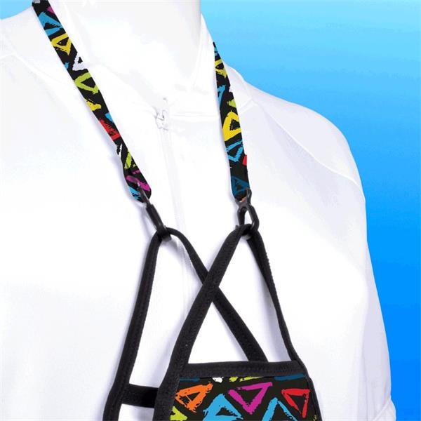 Our Digi-Dyed Sublimated Mask Lanyardz are the perfect solution for keeping... from ASI 93987 Martini-Vispak Inc.