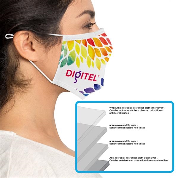 Made from 220gsm Anti-Microbial Microfiber cloth outer layer... from ASI 93987 Martini-Vispak Inc.