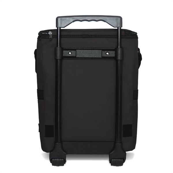 36-Can rolling cooler with adjustable shoulder straps, side pockets, and deep... from ASI 30112 ACE Products / Ace Line