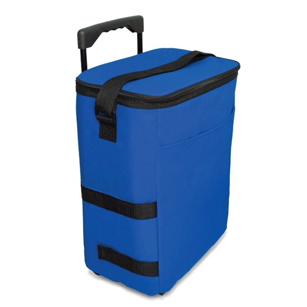 36-Can rolling cooler with adjustable shoulder straps, side pockets, and deep... from ASI 30112 ACE Products / Ace Line