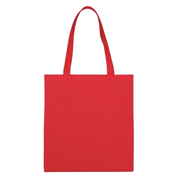 Non-Woven Economy Tote Bag.  Made of 80 Gram Non-Woven, Coated... from ASI 61125 Hit Promotional Products / Hit®