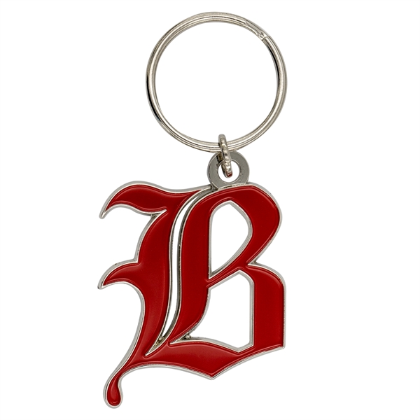 Custom die cast metal keychains in assorted sizes, soft enamel colors... from ASI 52263 EMT / EMT