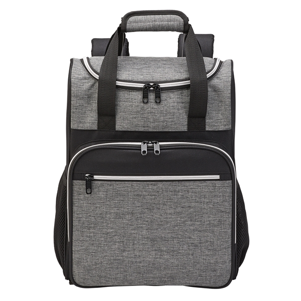 On trend cooler holds 24 cans and has multiple pockets to... from ASI 86565 Seville Gear