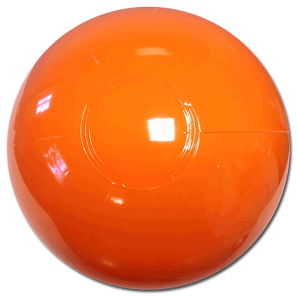 Inflatable Solid Orange beach ball, 6", 9", 12", 16" All measured... from ASI 31977 Adline Industries Inc