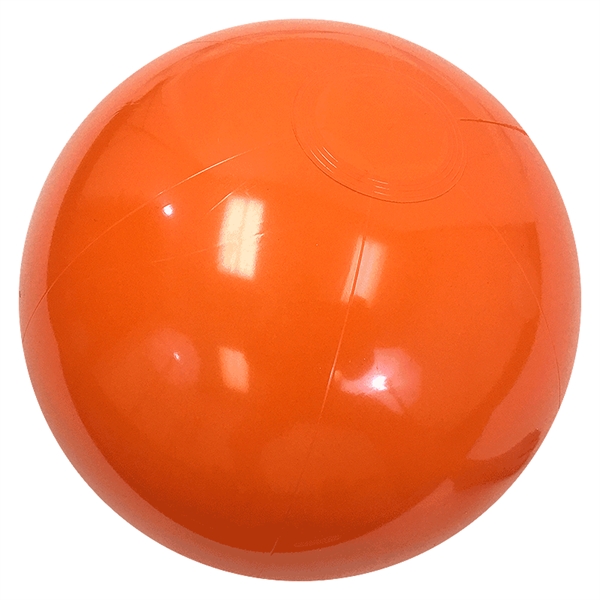 Inflatable Solid Orange beach ball, 6", 9", 12", 16" All measured... from ASI 31977 Adline Industries Inc