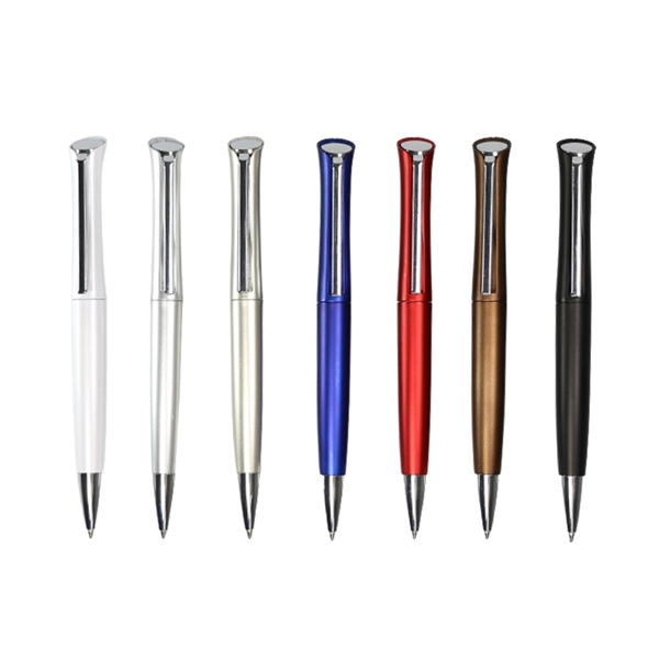 Plastic pen with metal inside parts plus 1c1p pad printing and... from ASI 37218 Athena Promo (tm)