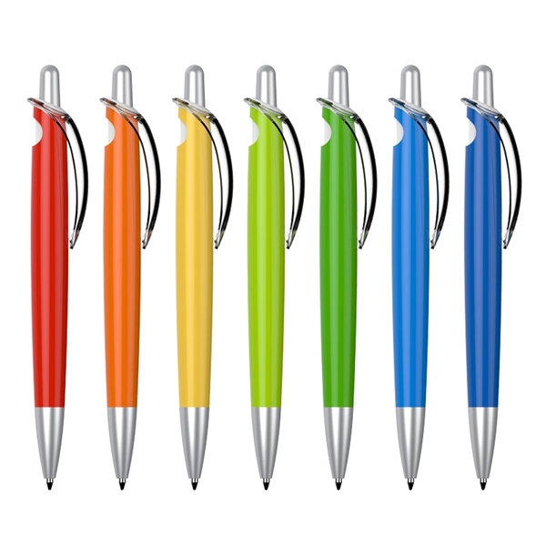 Plastic pen with 1c1p pad printing plus standard shipping to 1... from ASI 37218 Athena Promo (tm)