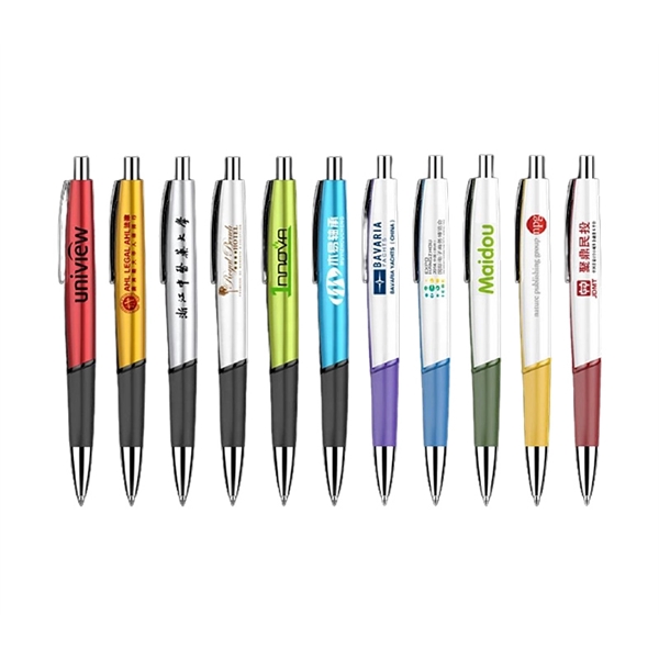 Plastic pen with 1c1p pad printing plus standard shipping to 1... from ASI 37218 Athena Promo (tm)