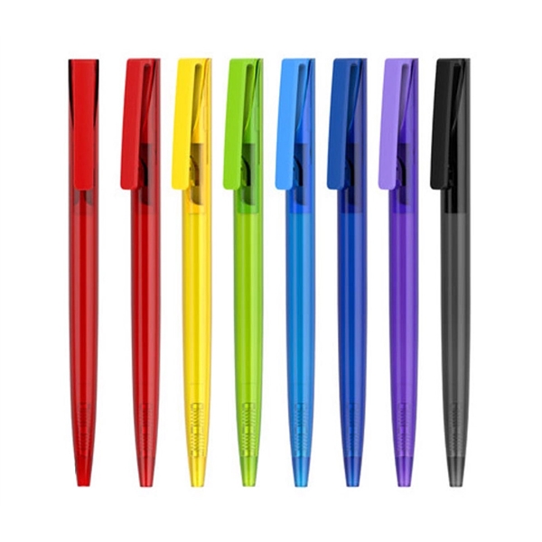Plastic pen with 1c1p pad printing plus standard shipping to 1... from ASI 37218 Athena Promo (tm)