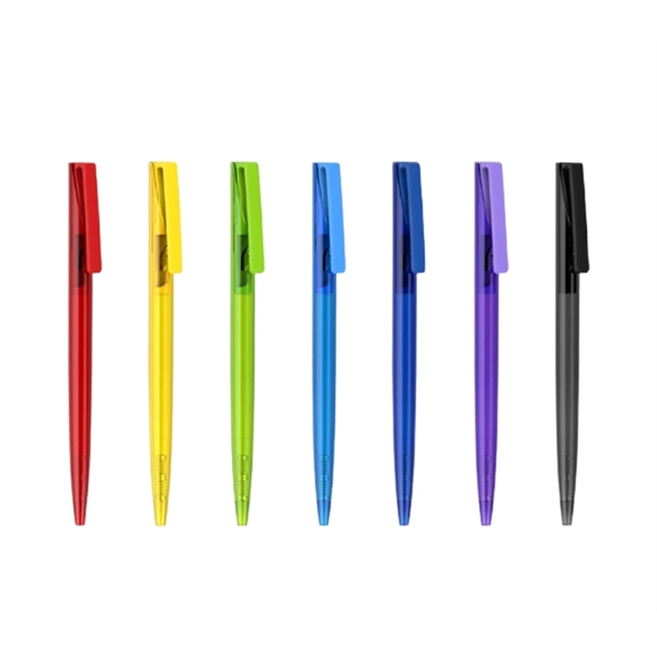 Plastic pen with 1c1p pad printing plus standard shipping to 1... from ASI 37218 Athena Promo (tm)
