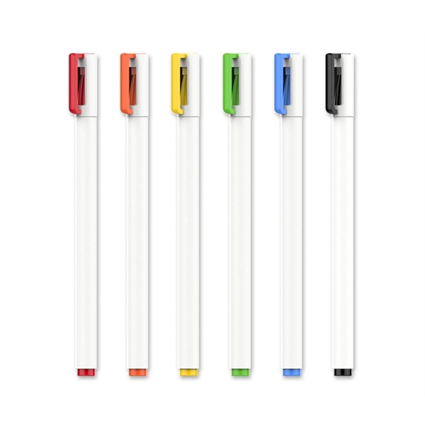 Plastic pen with 1c1p pad printing plus standard shipping to 1... from ASI 37218 Athena Promo (tm)