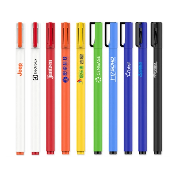 Plastic pen with 1c1p pad printing plus standard shipping to 1... from ASI 37218 Athena Promo (tm)