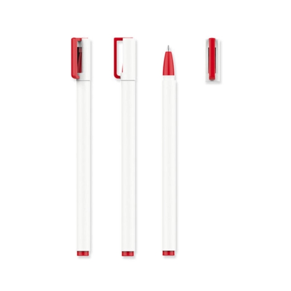 Plastic pen with 1c1p pad printing plus standard shipping to 1... from ASI 37218 Athena Promo (tm)