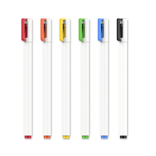 Plastic pen with 1c1p pad printing plus standard shipping to 1... from ASI 37218 Athena Promo (tm)
