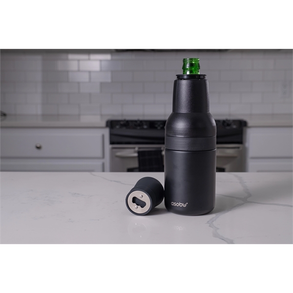 2 in 1 Bottle and Can beer holder with bottle opener.... from ASI 31518 ADNART / Ad-N-Art