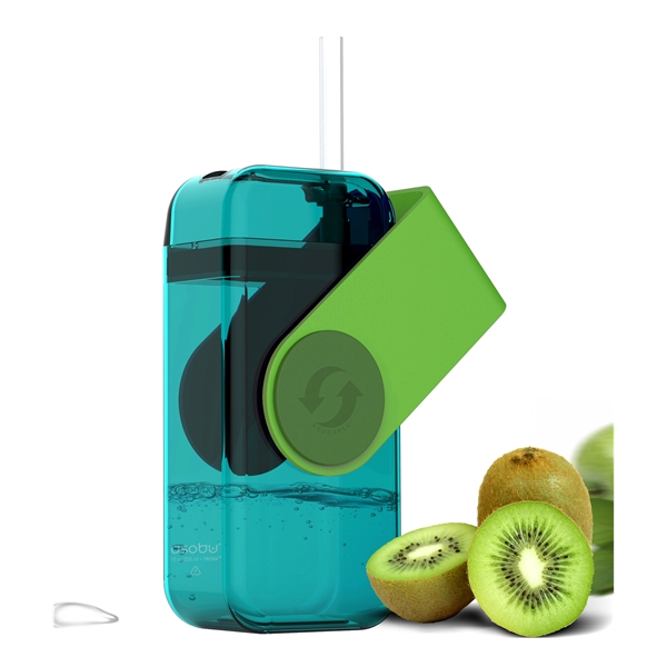 Tritan juice box with silicone straw.... from ASI 31518 ADNART / Ad-N-Art