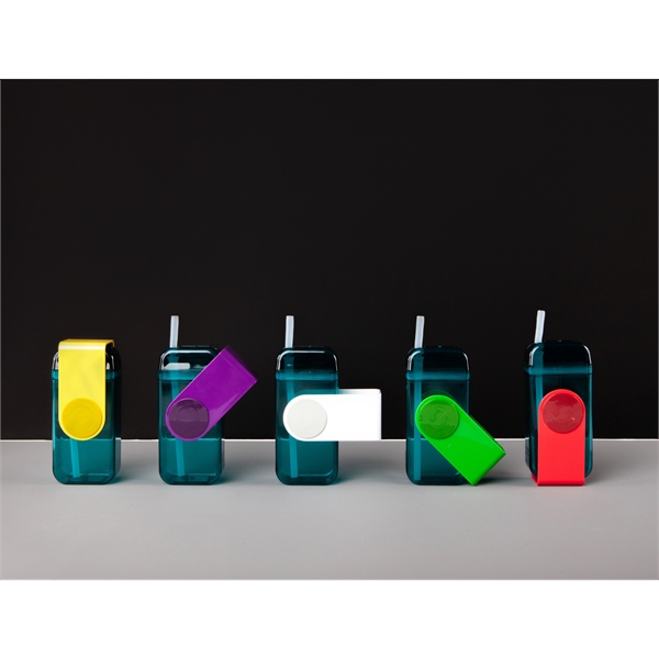 Tritan juice box with silicone straw.... from ASI 31518 ADNART / Ad-N-Art