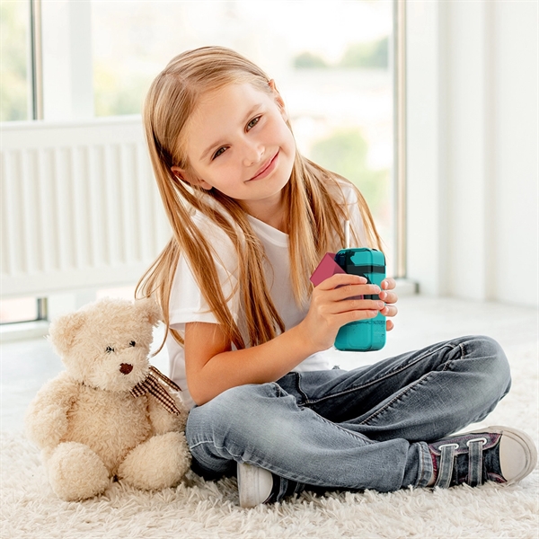 Tritan juice box with silicone straw.... from ASI 31518 ADNART / Ad-N-Art