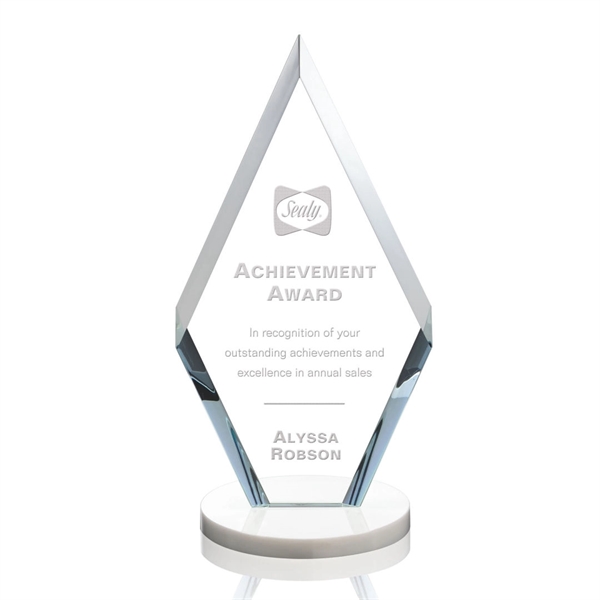 This simple yet elegant starfire diamond award features deep interchanging bevels... from ASI 84592 St Regis Group / St Regis