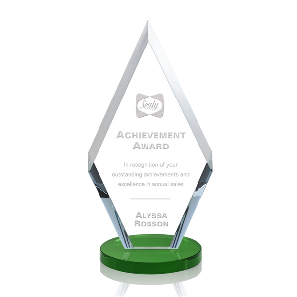 This simple yet elegant starfire diamond award features deep interchanging bevels... from ASI 84592 St Regis Group / St Regis