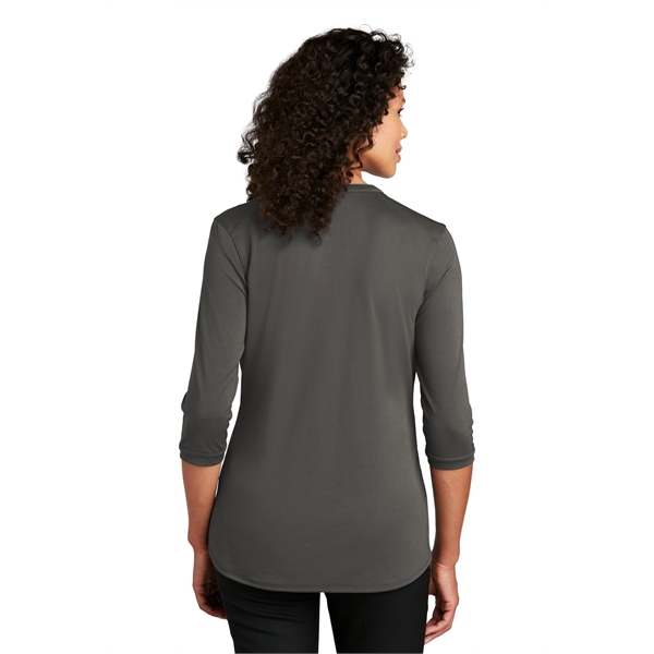 Port Authority Ladies UV Choice Pique Henley... from ASI 84863 SanMar