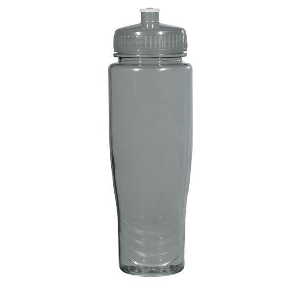 28 Oz. Poly-Clean Plastic Bottle. Made With PET Material.  Leak-Resistant... from ASI 61125 Hit Promotional Products / Hit®