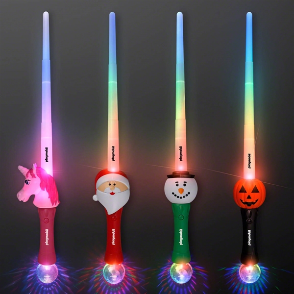 Light Up Holiday Expandable Sword Toys; Blank and Imprinted Pricing... from ASI 34194 ALightPromos