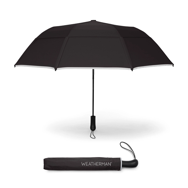 50" arc retail umbrella designed to withstand the most ultimate weather... from ASI 76730 Peerless Umbrella Co Inc / Threads By Peerless