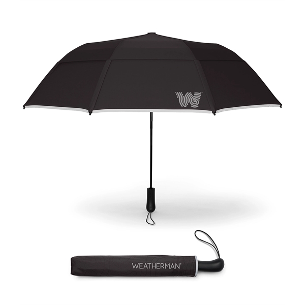 50" arc retail umbrella designed to withstand the most ultimate weather... from ASI 76730 Peerless Umbrella Co Inc / Threads By Peerless