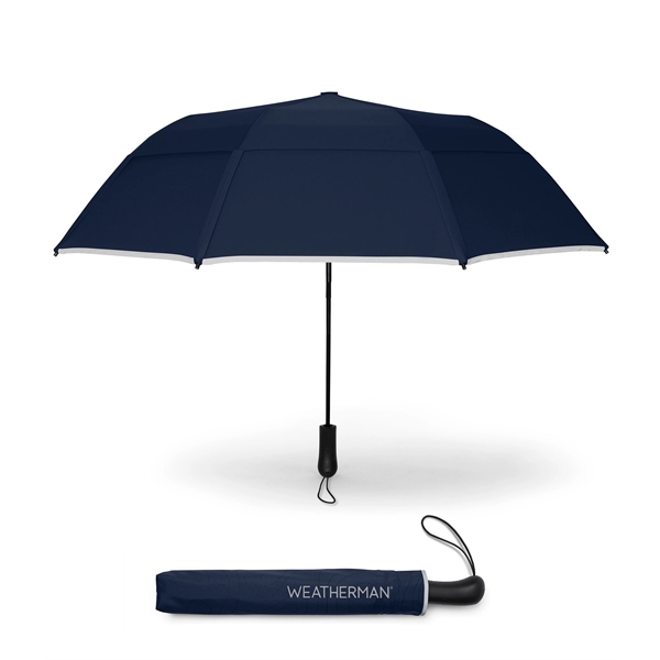 50" arc retail umbrella designed to withstand the most ultimate weather... from ASI 76730 Peerless Umbrella Co Inc / Threads By Peerless