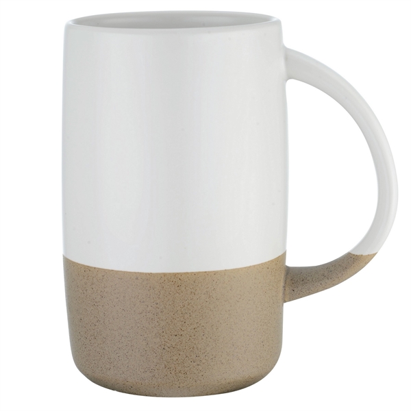 17 oz. Two-Tone Textured Ceramic Mug... from ASI 80060 VisionUSA