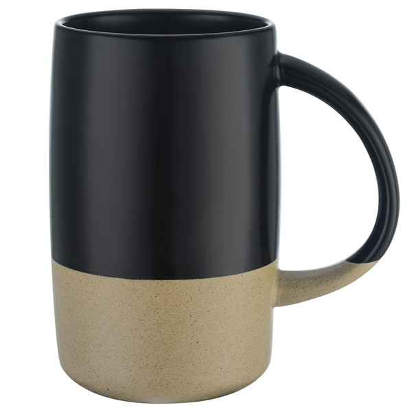 17 oz. Two-Tone Textured Ceramic Mug... from ASI 80060 VisionUSA